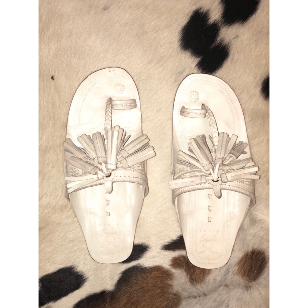 FIGUE Fringe Chappal Sandals